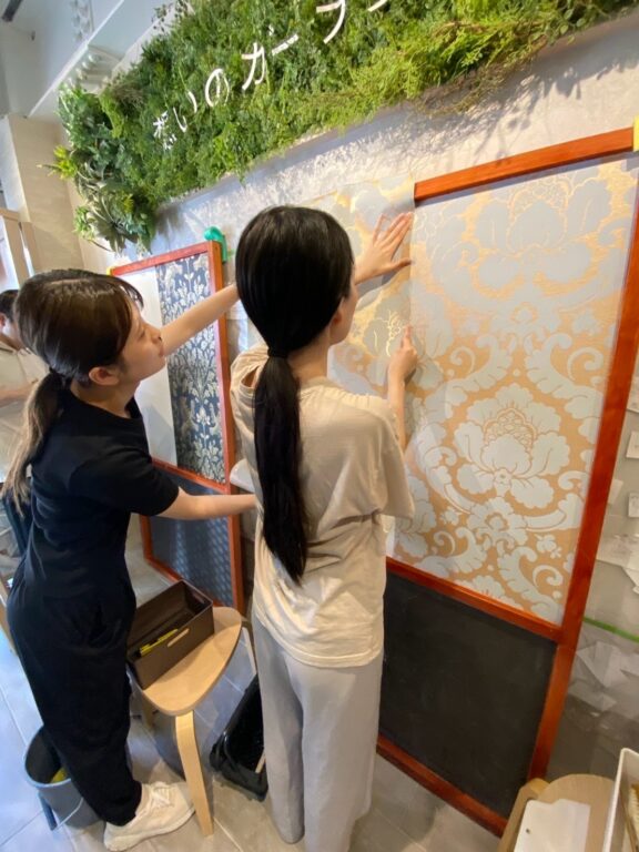 嵯峨美術大学生のキャリ体験演習を行いました。