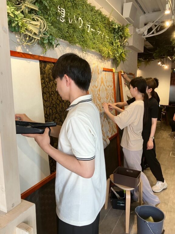 嵯峨美術大学生のキャリ体験演習を行いました。