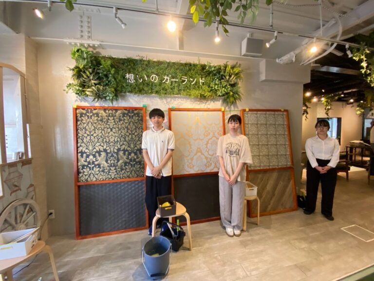 嵯峨美術大学生のキャリ体験演習を行いました。